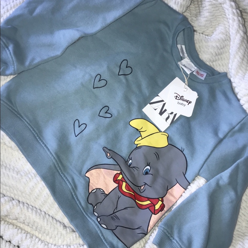 Zara Disney DUMBO Kids Sweater